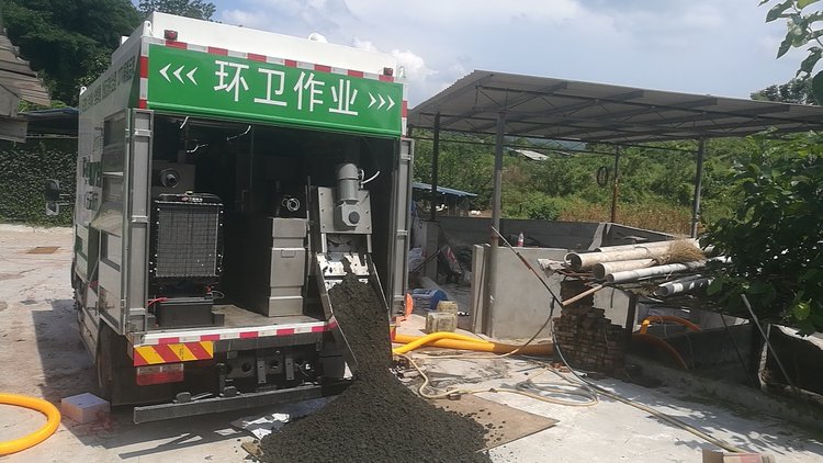 马湾镇污泥干湿分离技术